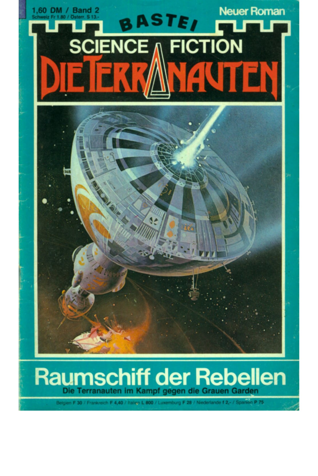 Original cover: Raumschiff der Rebellen
