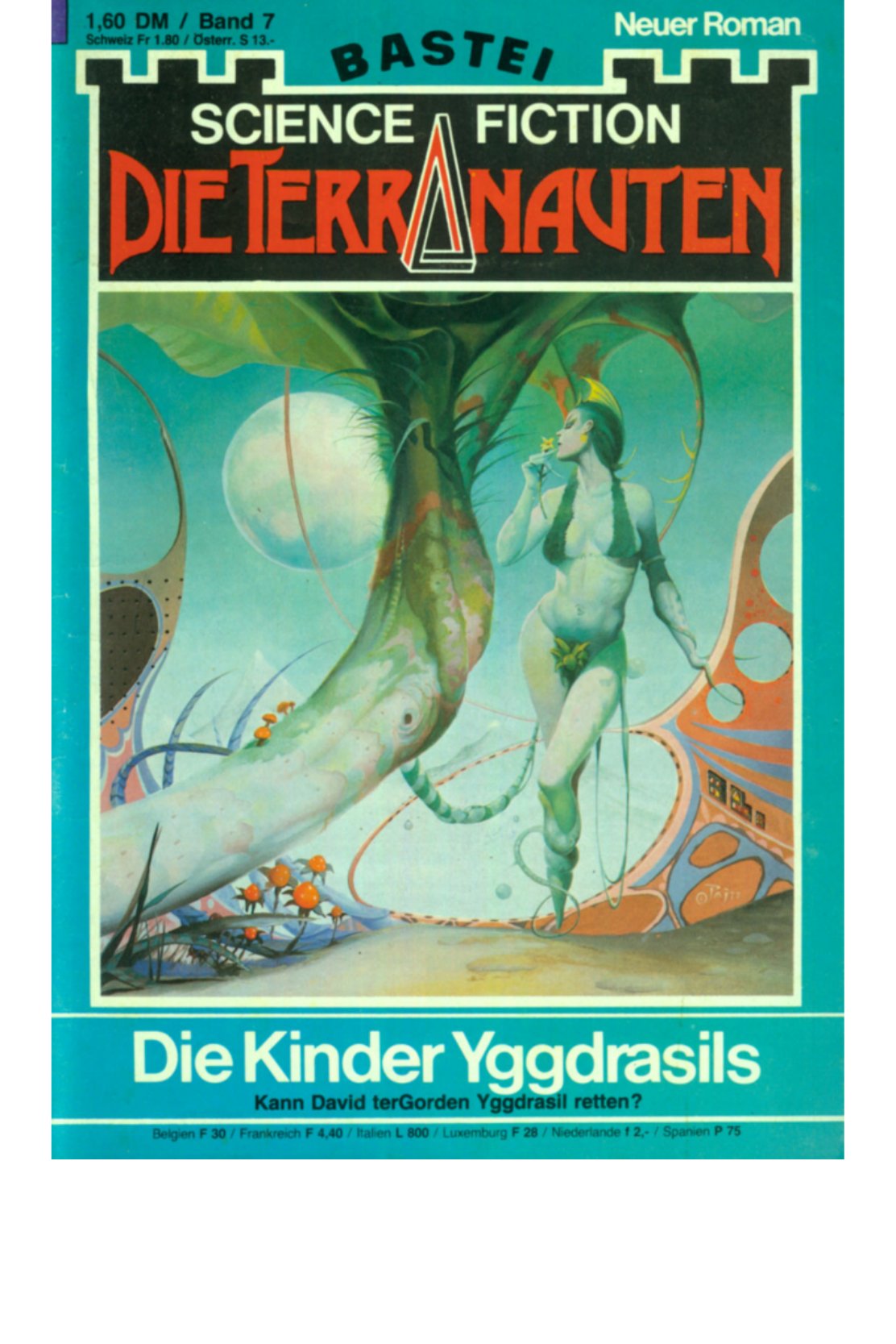 Original cover: Die Kinder Yggdrasils