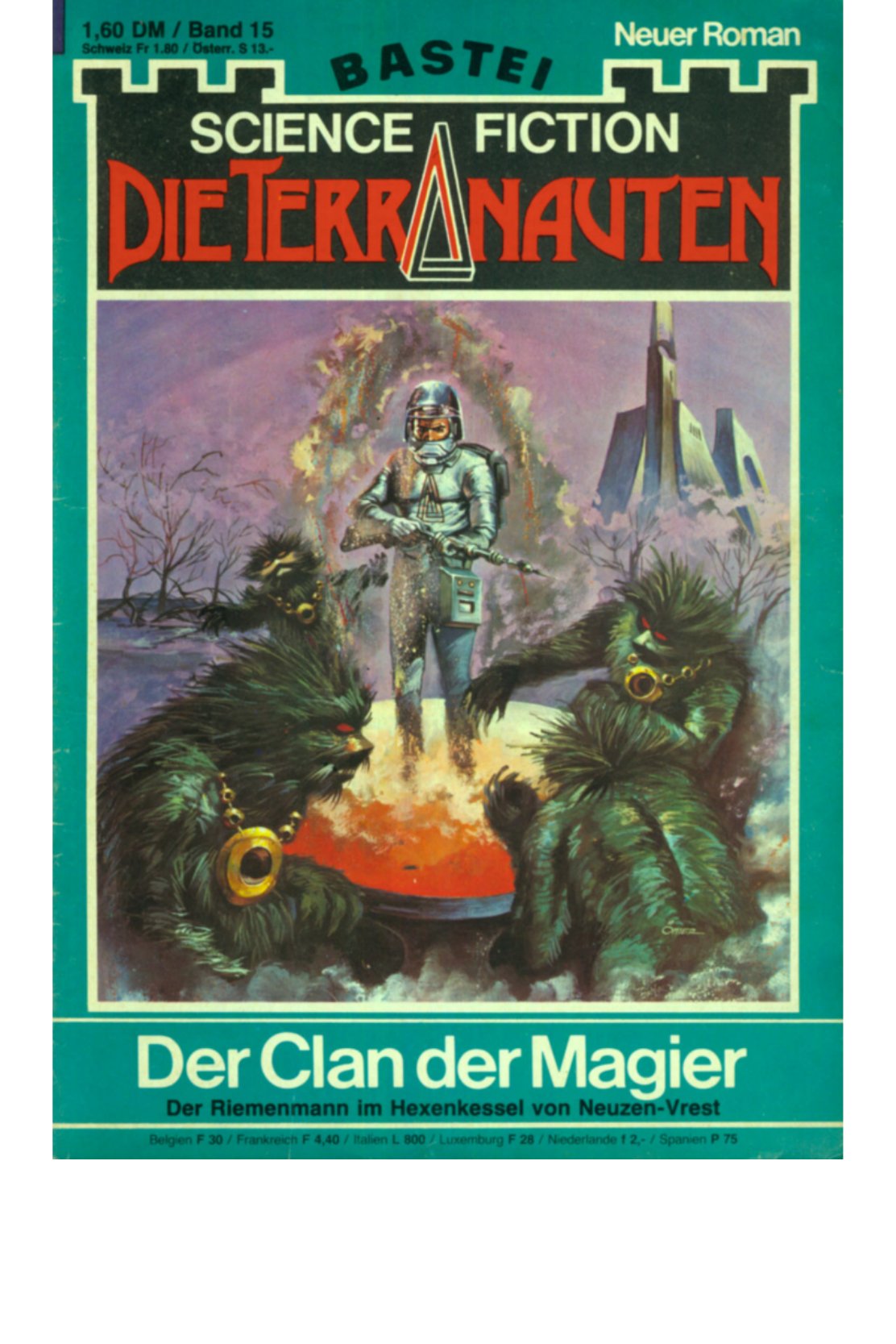 Original cover: Der Clan der Magier