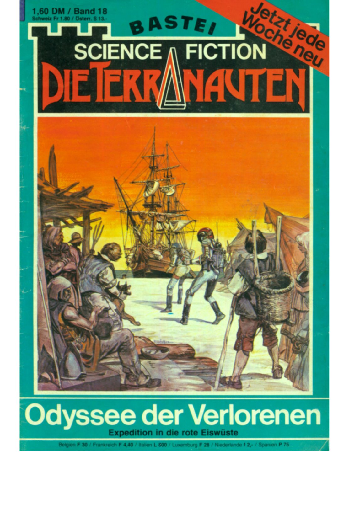 Original cover: Odyssee der Verlorenen
