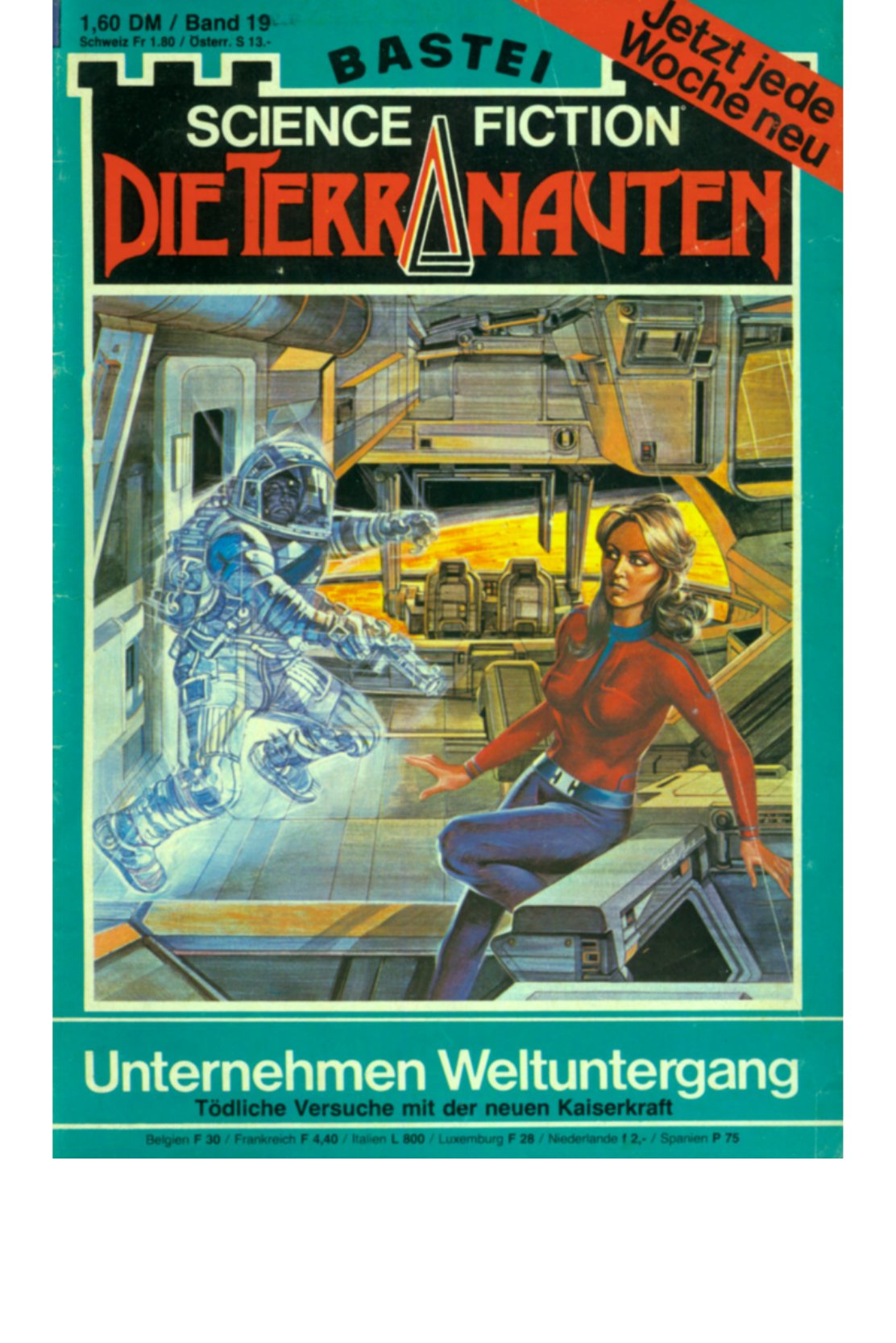 Original cover: Unternehmen Weltuntergang