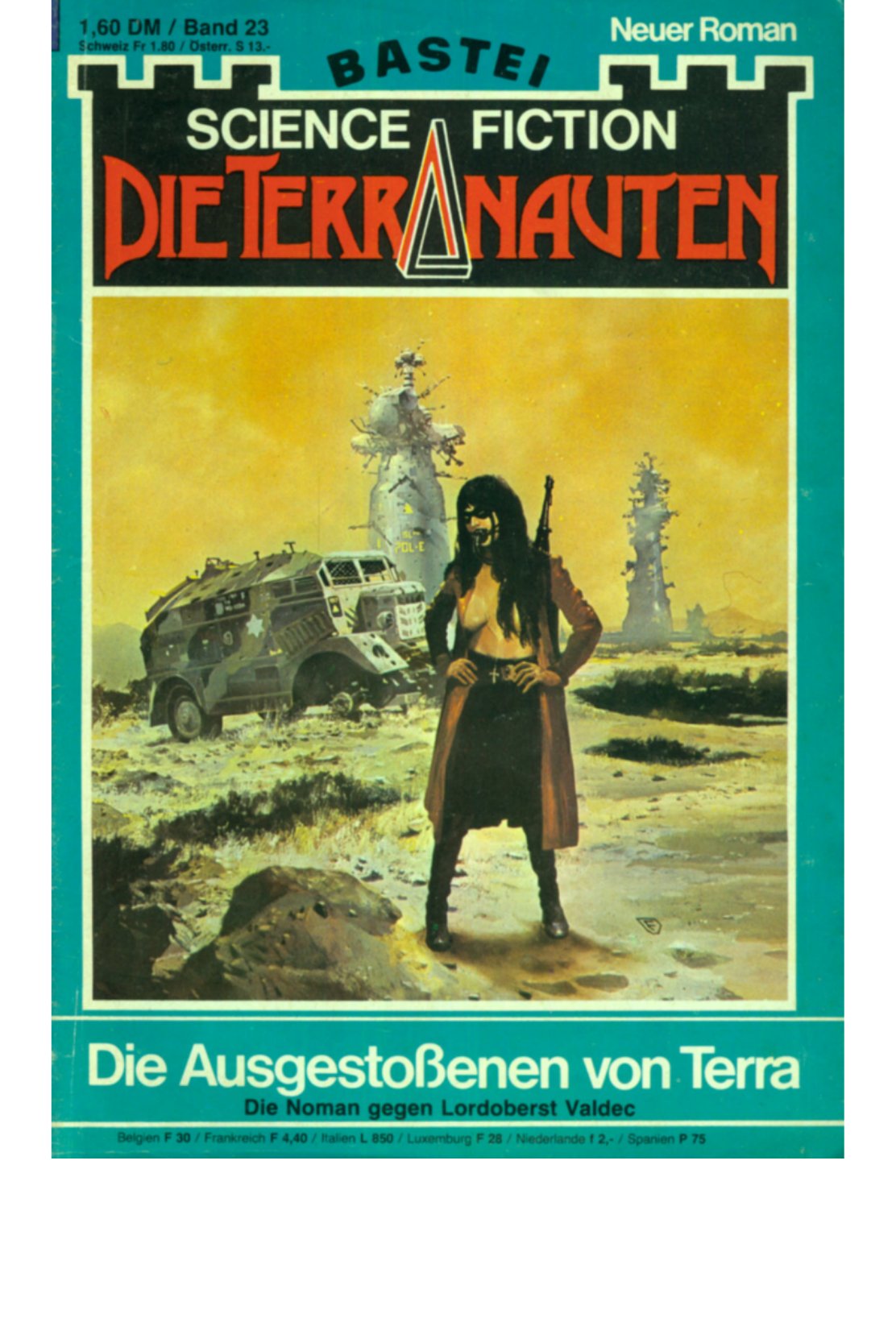 Original cover: Die Ausgestossenen von Terra