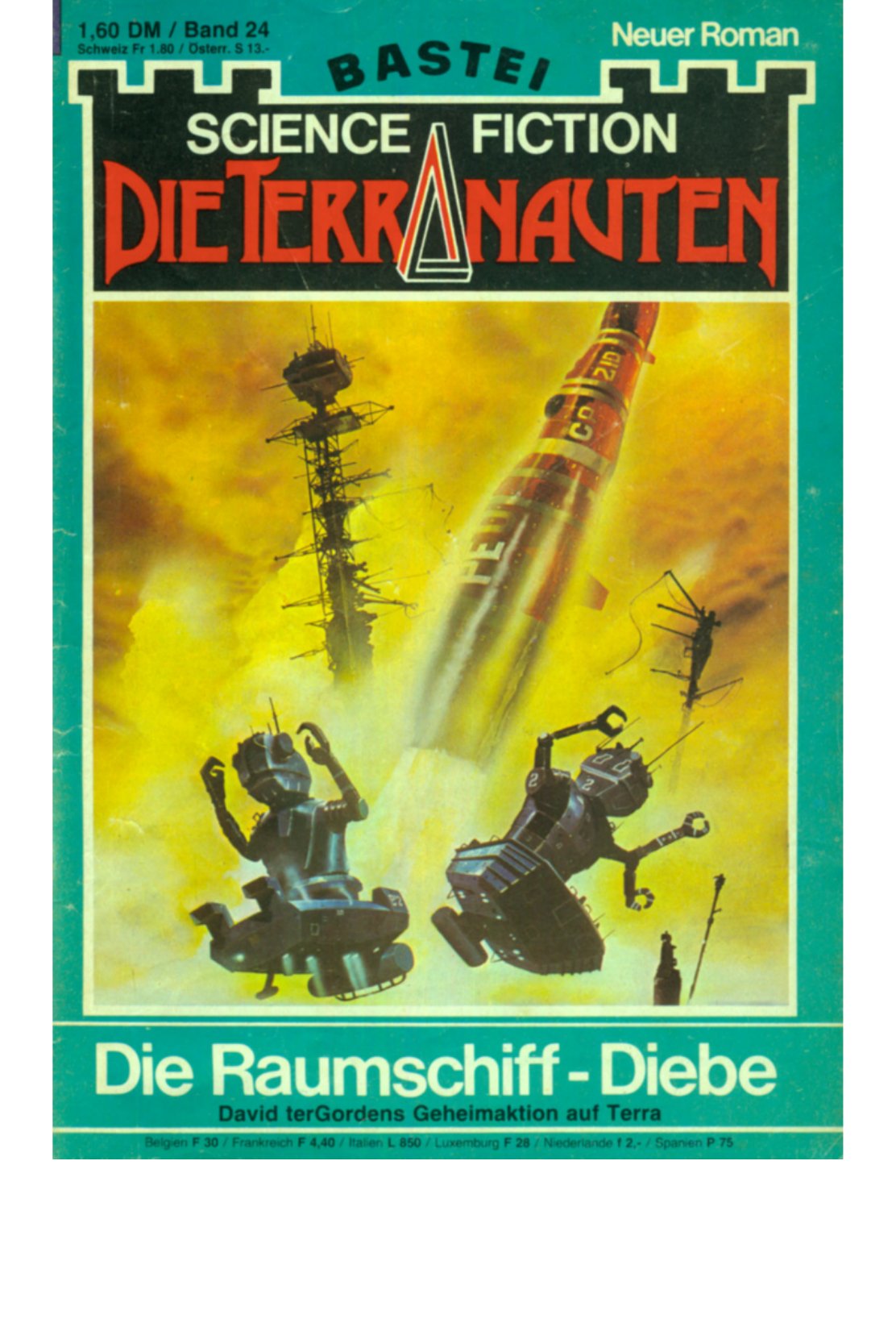 Original cover: Die Raumschiff-Diebe