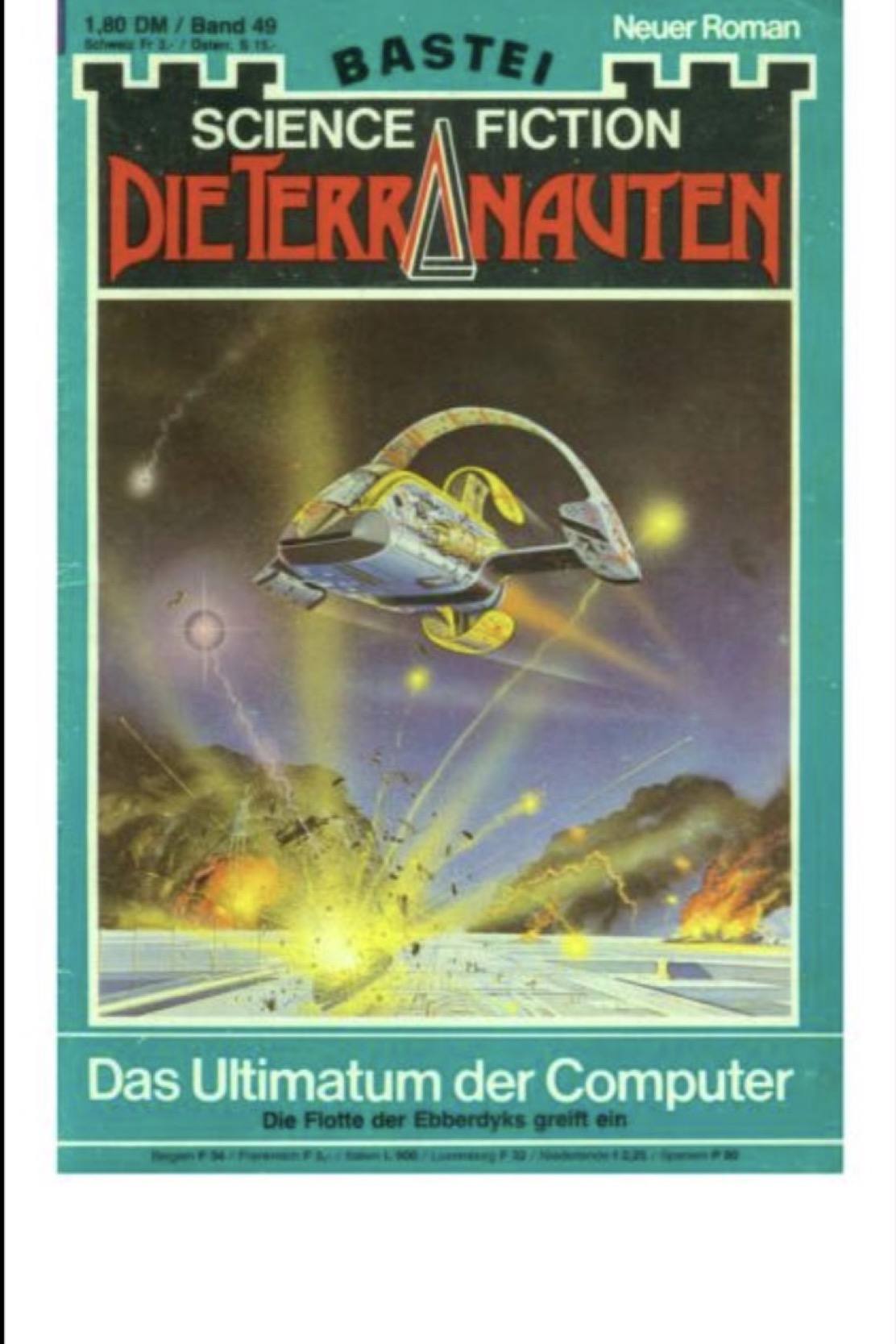 Original cover: Das Ultimatum der Computer