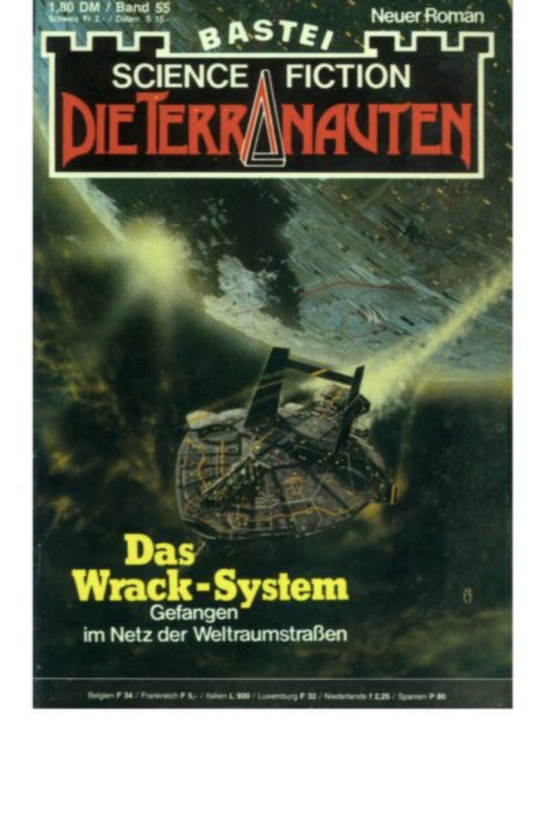 Original cover: Das Wrack-System