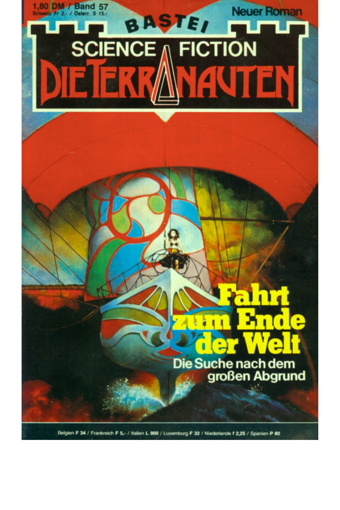Original cover: Fahrt zum Ende der Welt