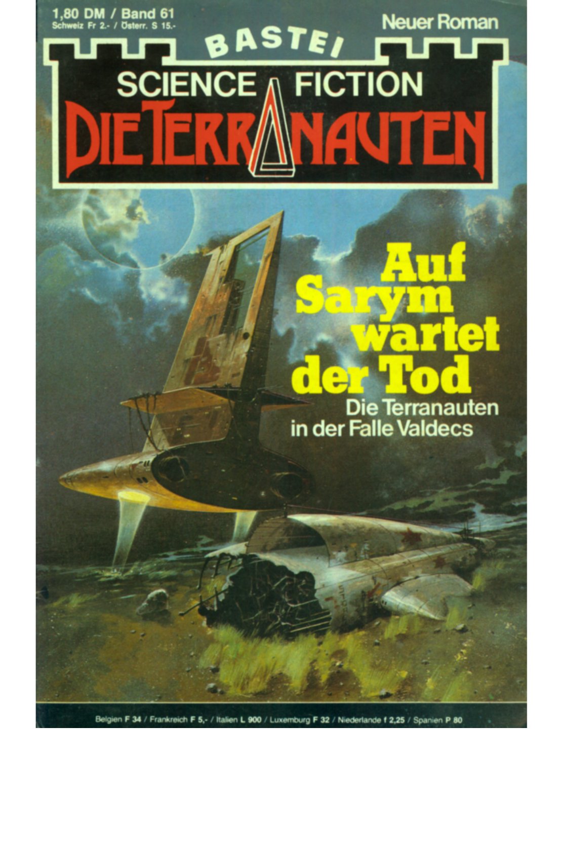 Original cover: Auf Sarym wartet der Tod