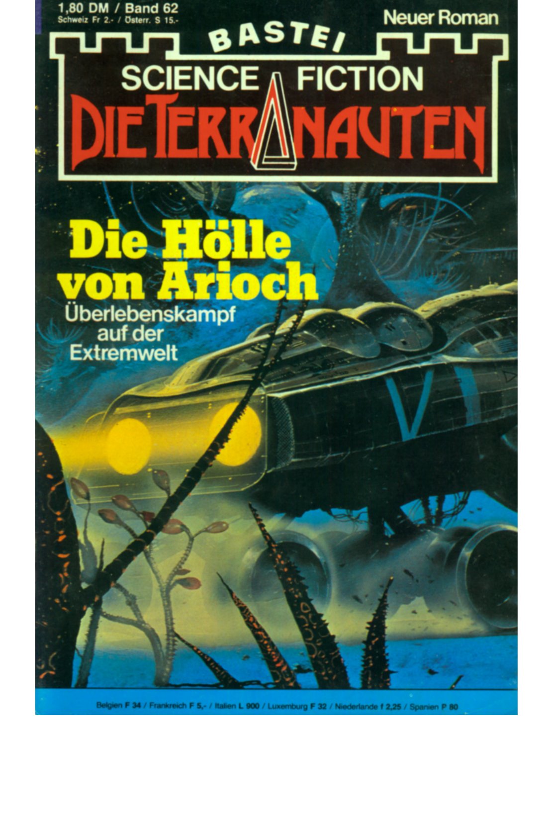 Original cover: Die Hoelle von Arioch
