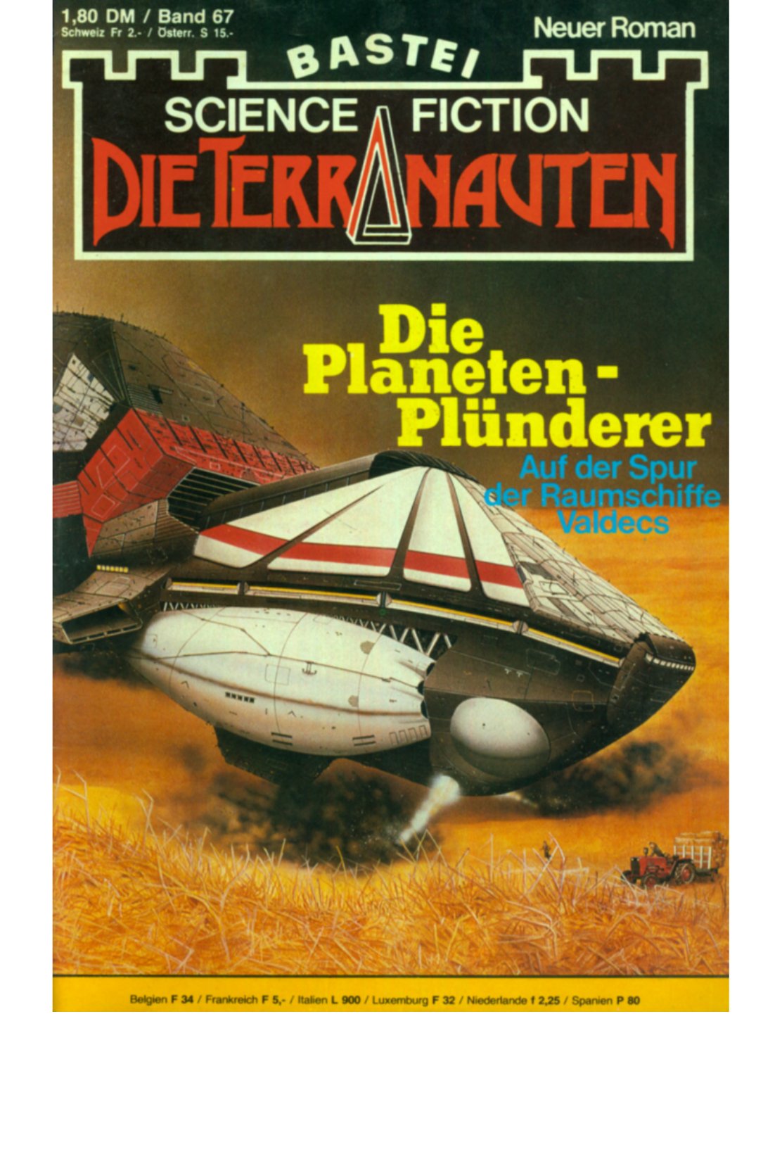 Original cover: Die Planetenpluenderer