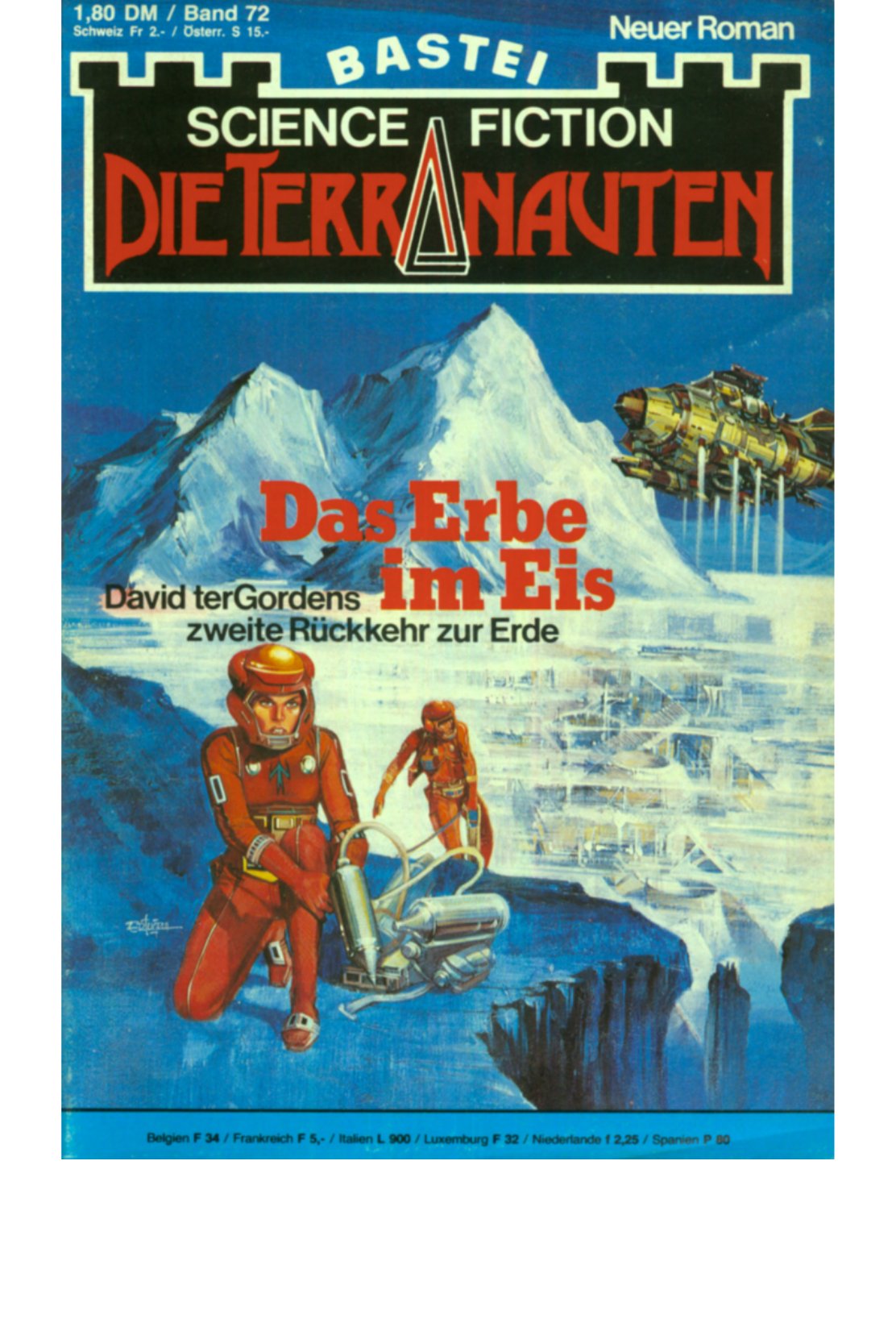 Original cover: Das Erbe im Eis