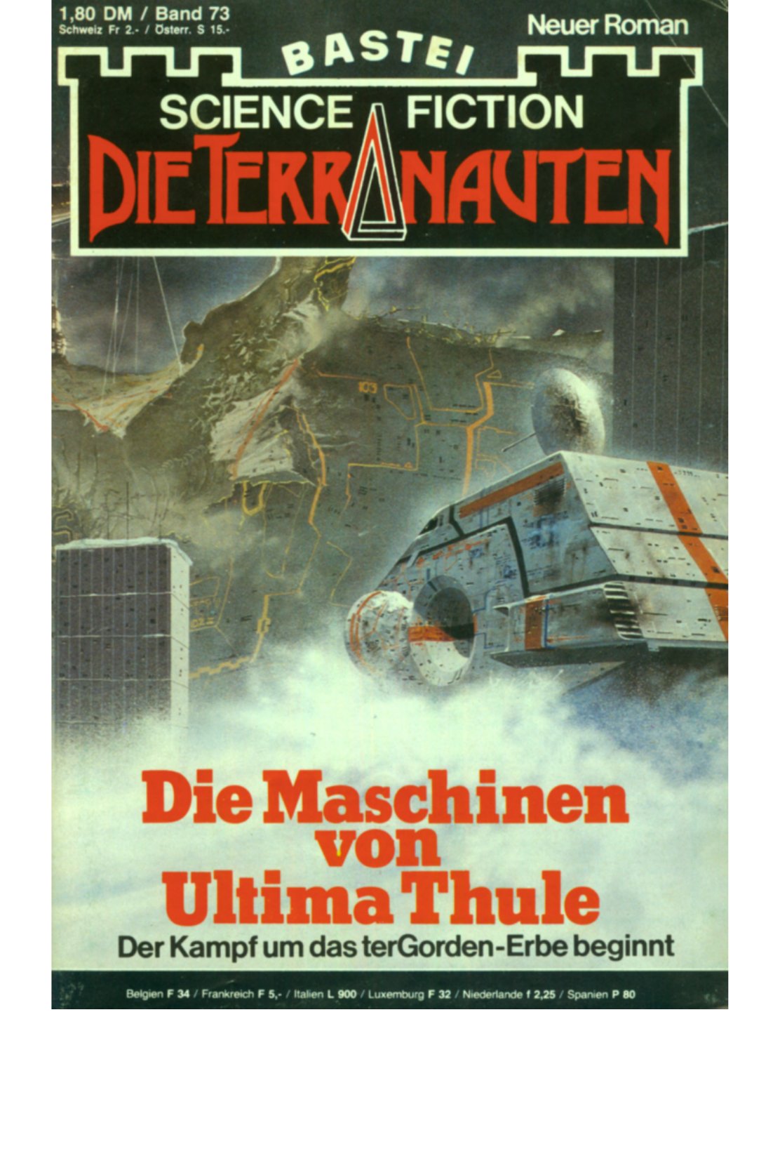 Original cover: Die Maschinen von Ultima Thule