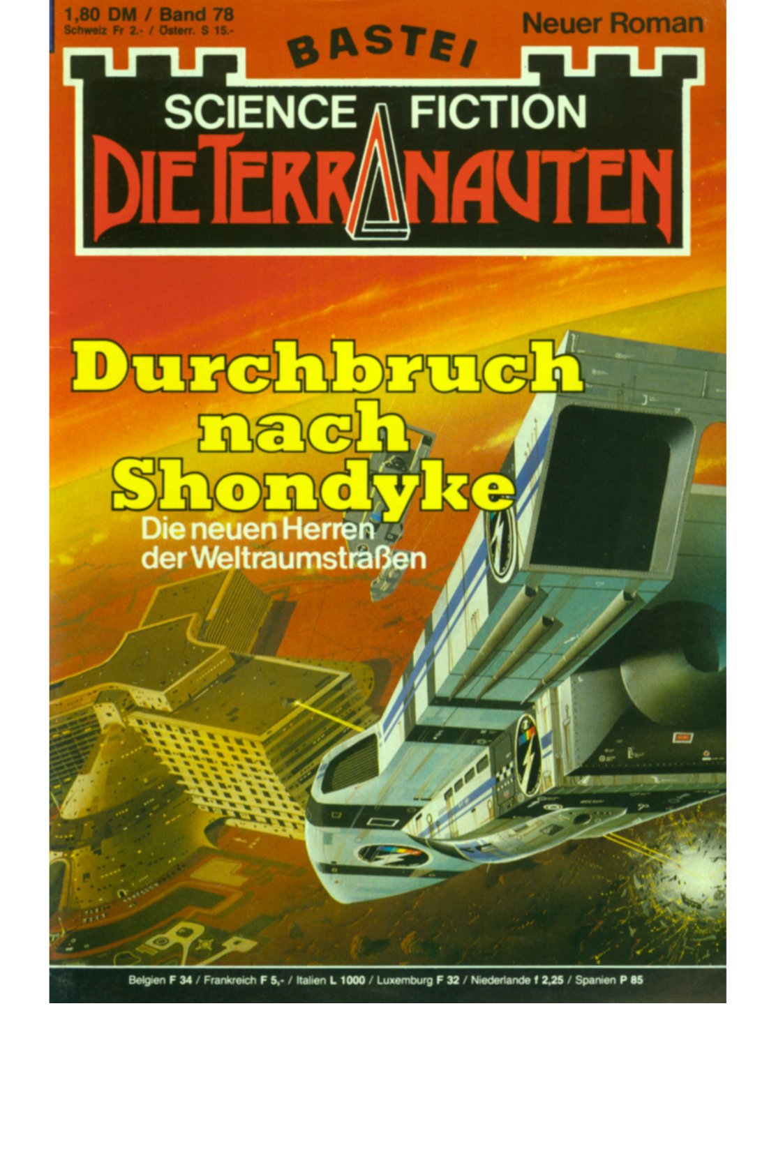 Original cover: Durchbruch nach Shondyke