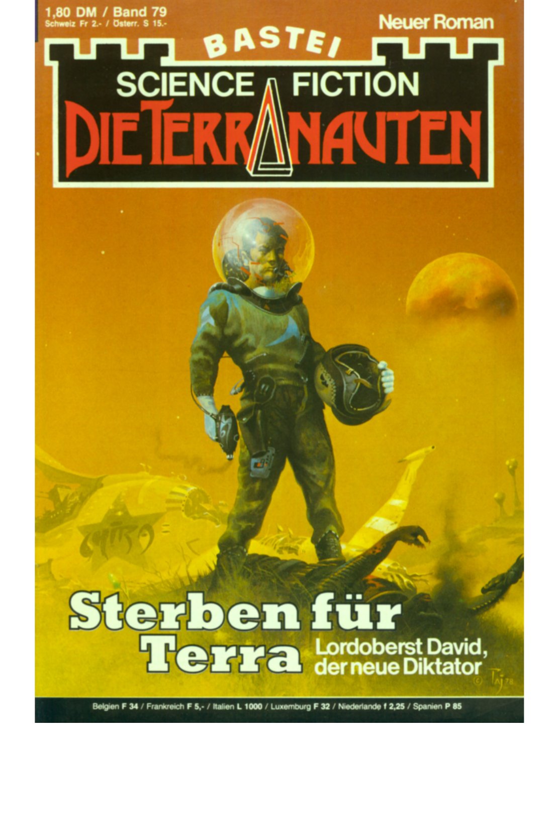 Original cover: Sterben für Terra