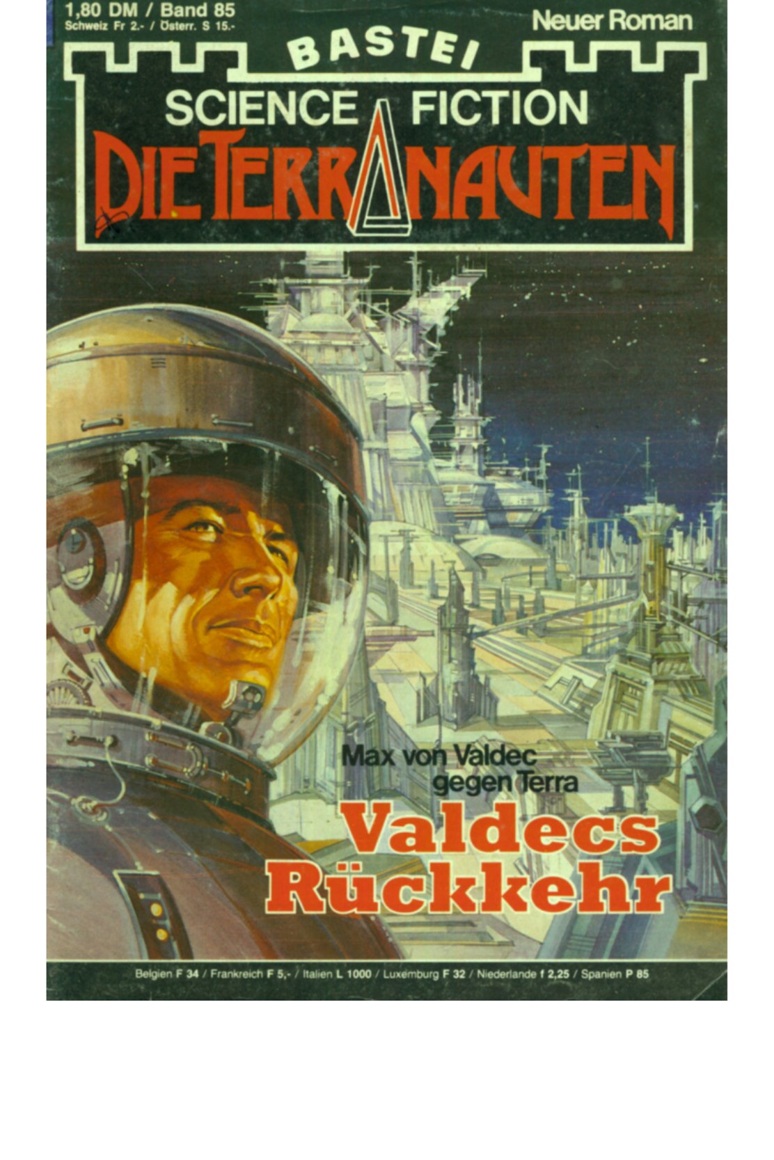 Original cover: Valdecs Rückkehr