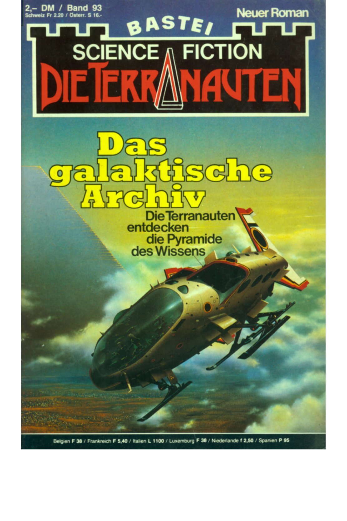Original cover: Das galaktische Archiv