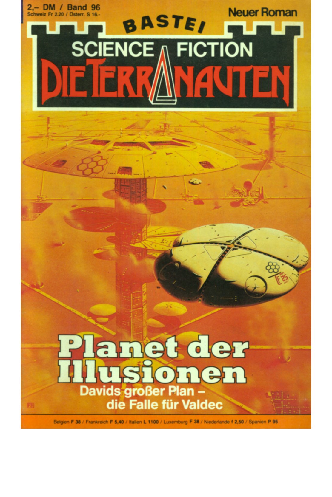Original cover: Planet der Illusionen